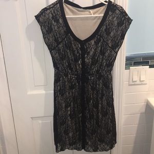 Urban Outfitters Black Lace Dress